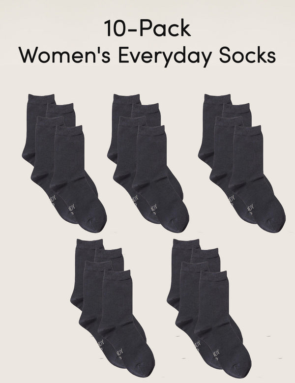 10-Pack Women's Everyday Socks