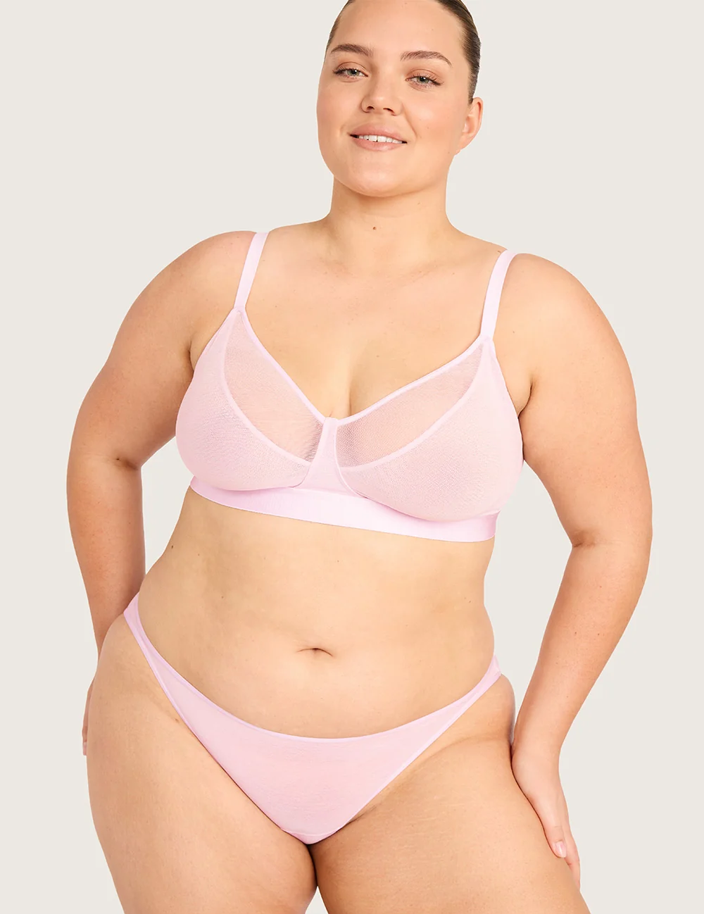 FreeMesh® Bikini Trusse - Pink Sorbet