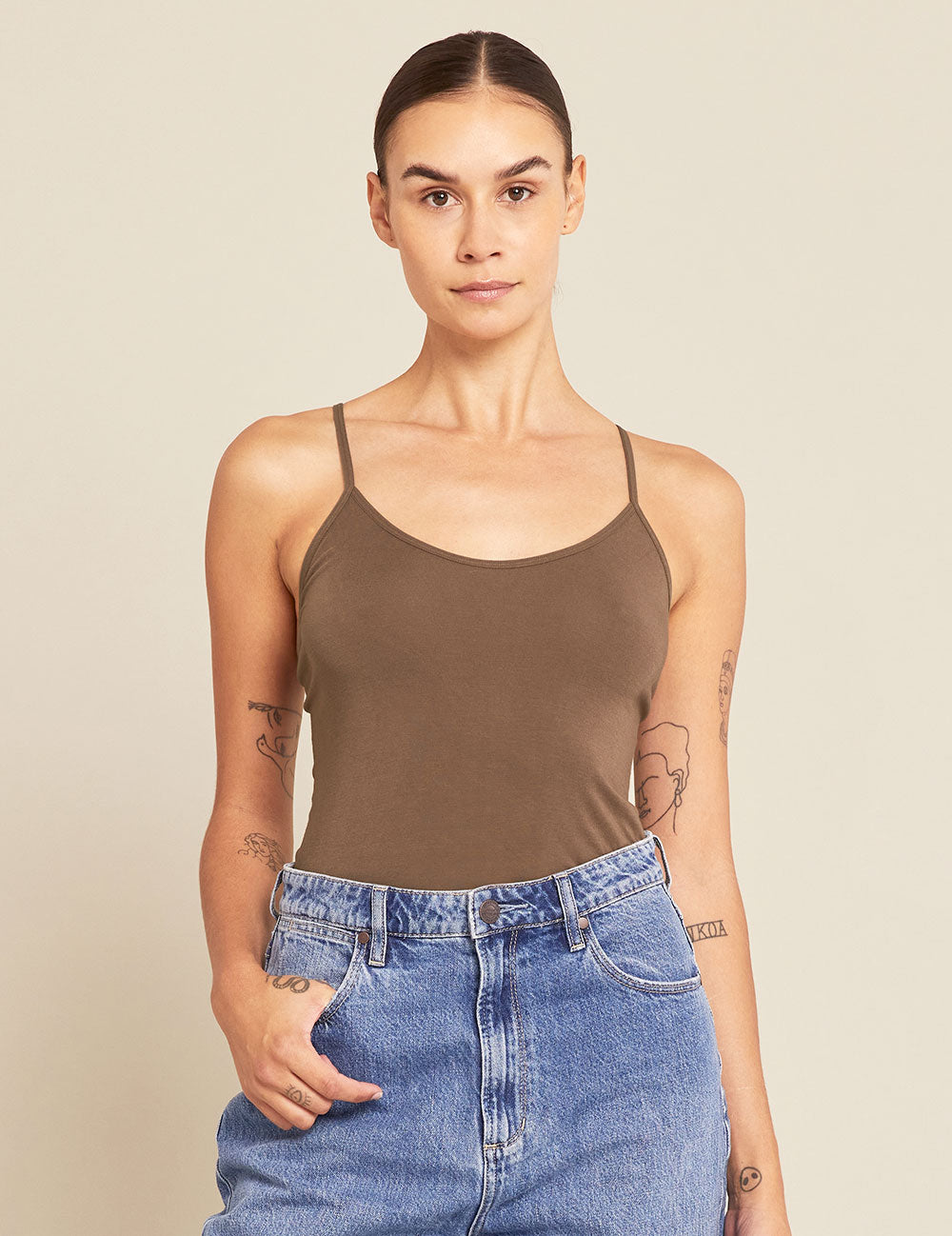 3-Pack Basis Cami Top - Outlet