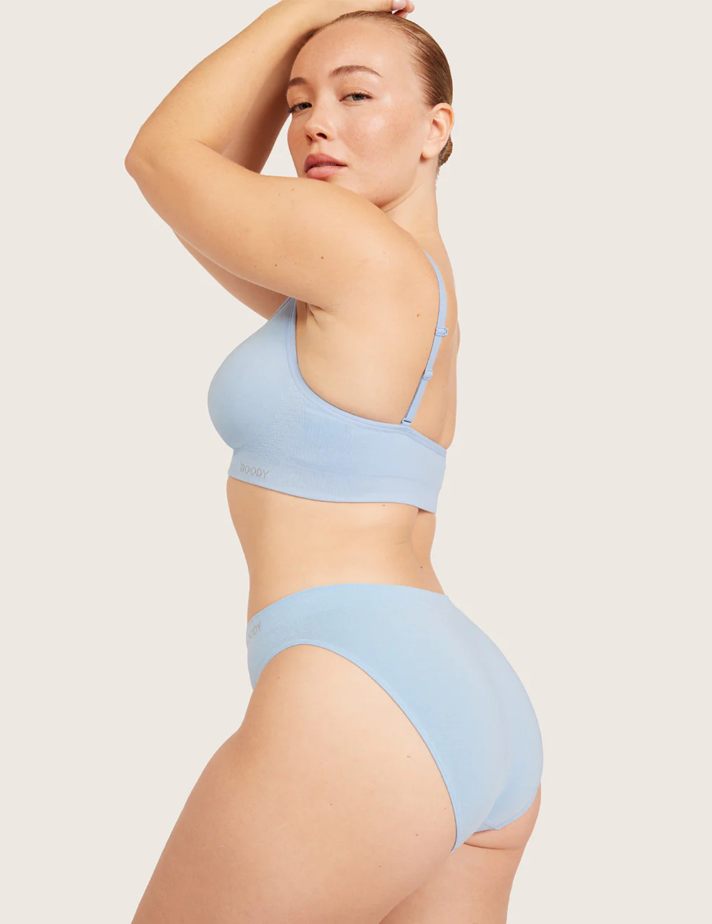 Bambus Bikini Trusse - Sky Blue