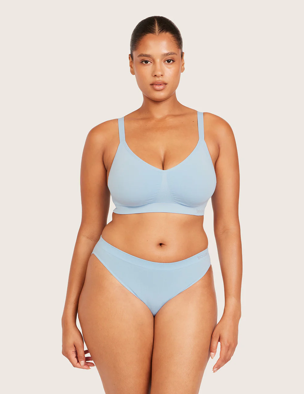 Bambus Bikini Trusse - Sky Blue