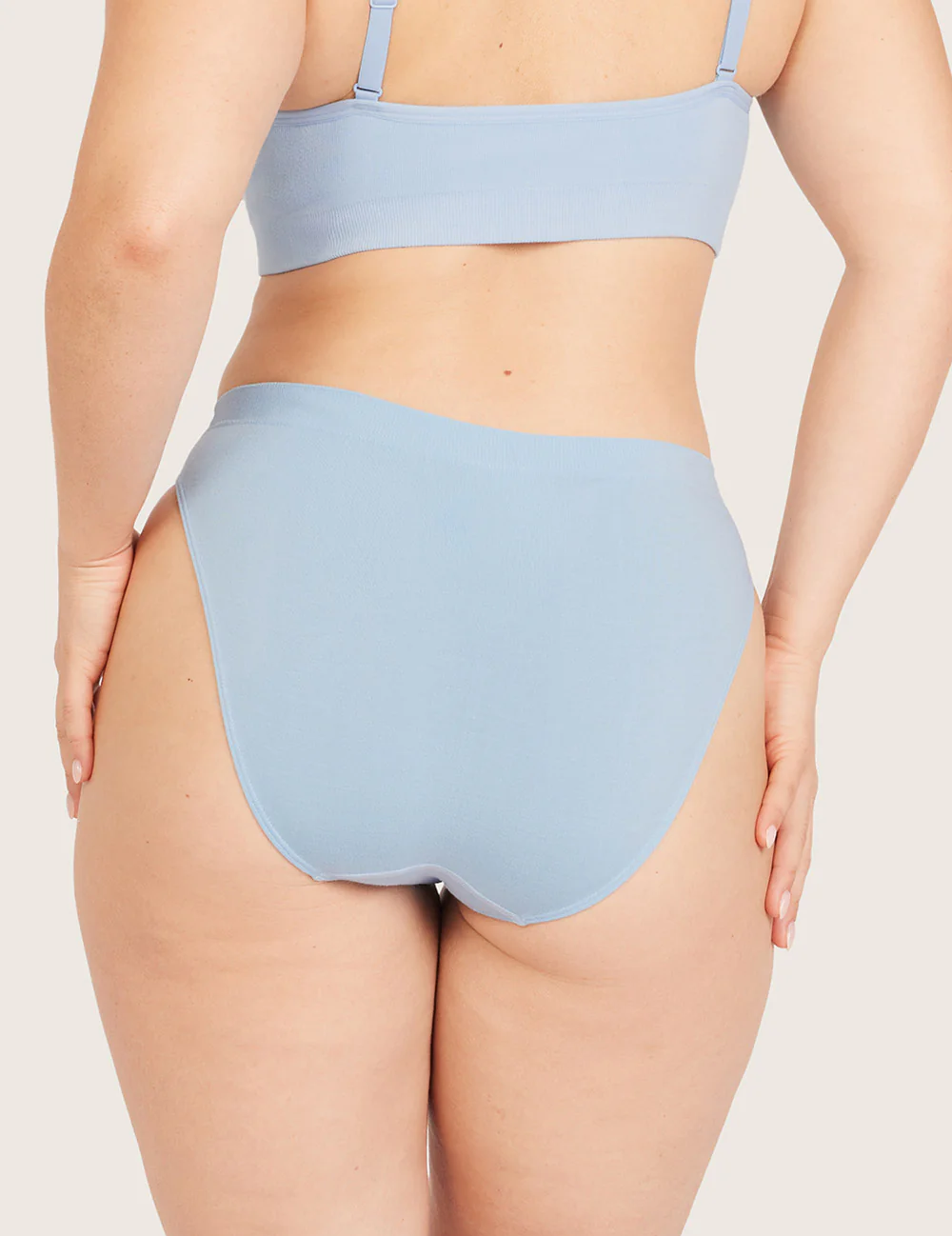 Bambus Bikini Trusse - Sky Blue