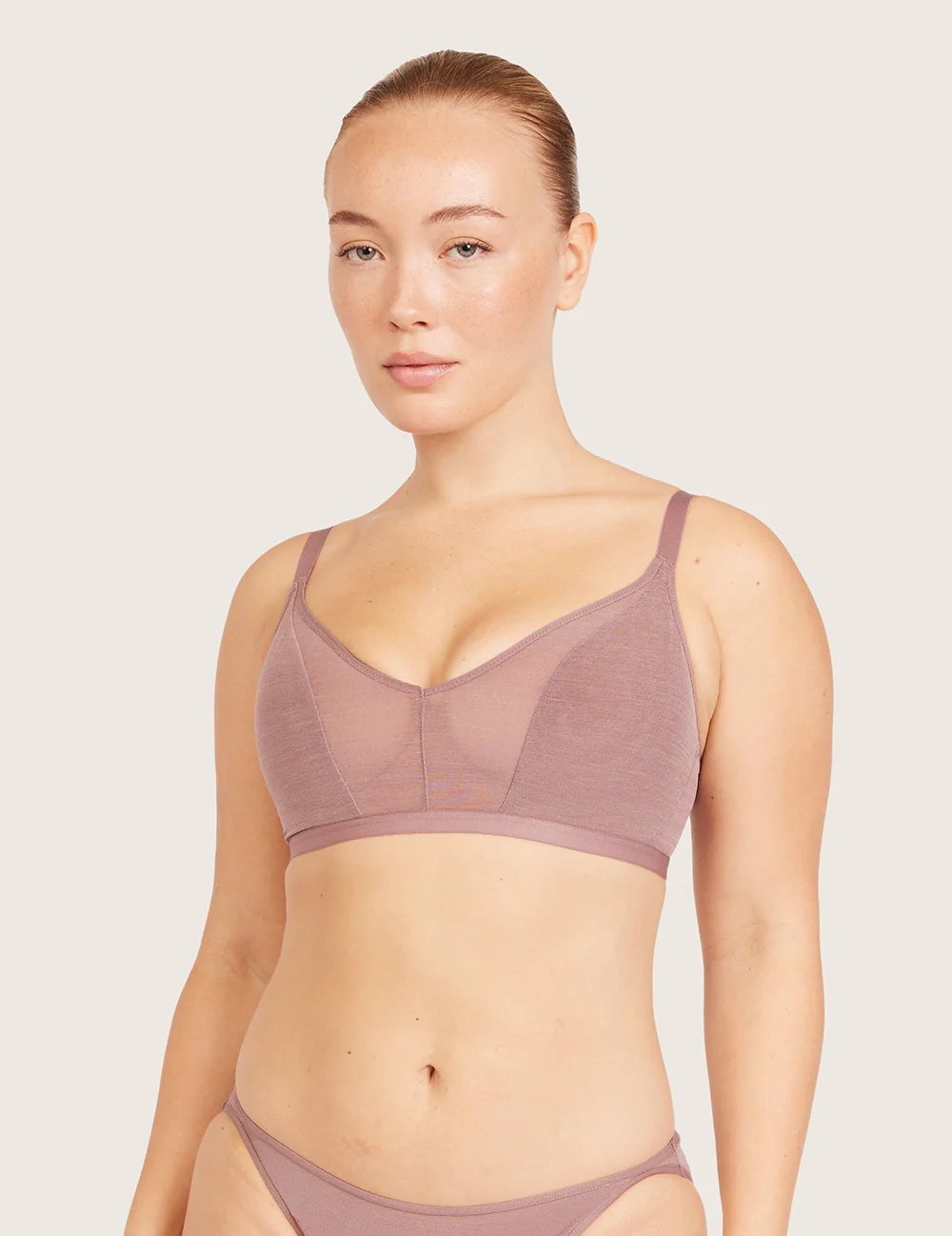 FreeMesh® Crop BH - Mauve