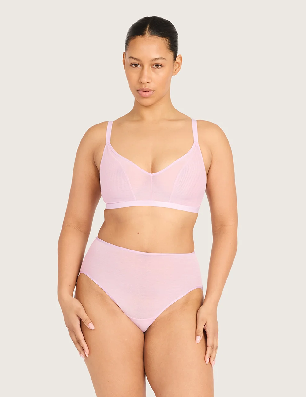 FreeMesh® Crop BH - Pink Sorbet