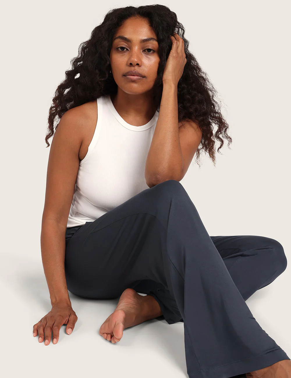 Downtime Lounge Bukser med Brede Ben