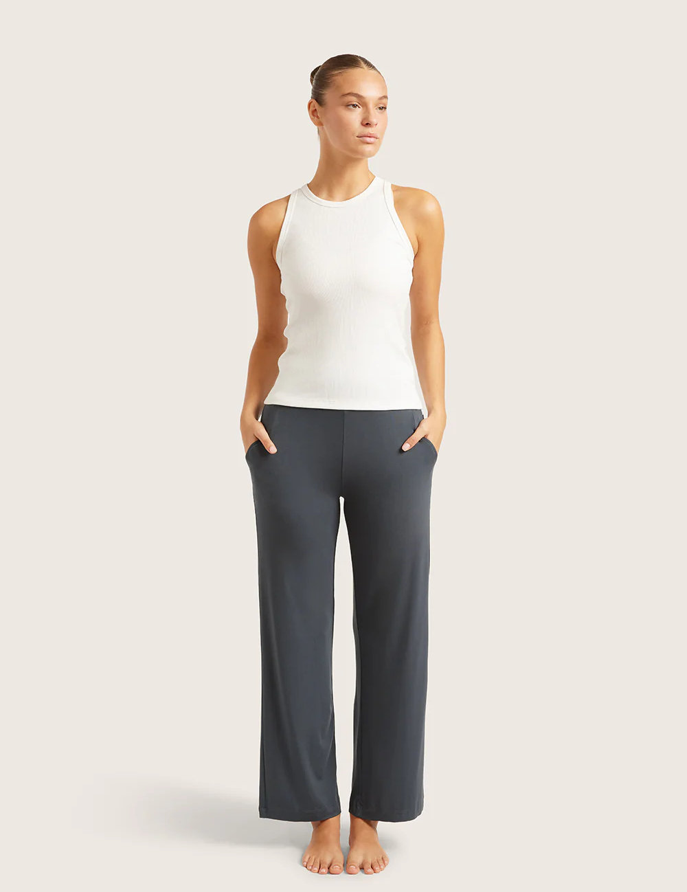 Downtime Lounge Bukser med Brede Ben