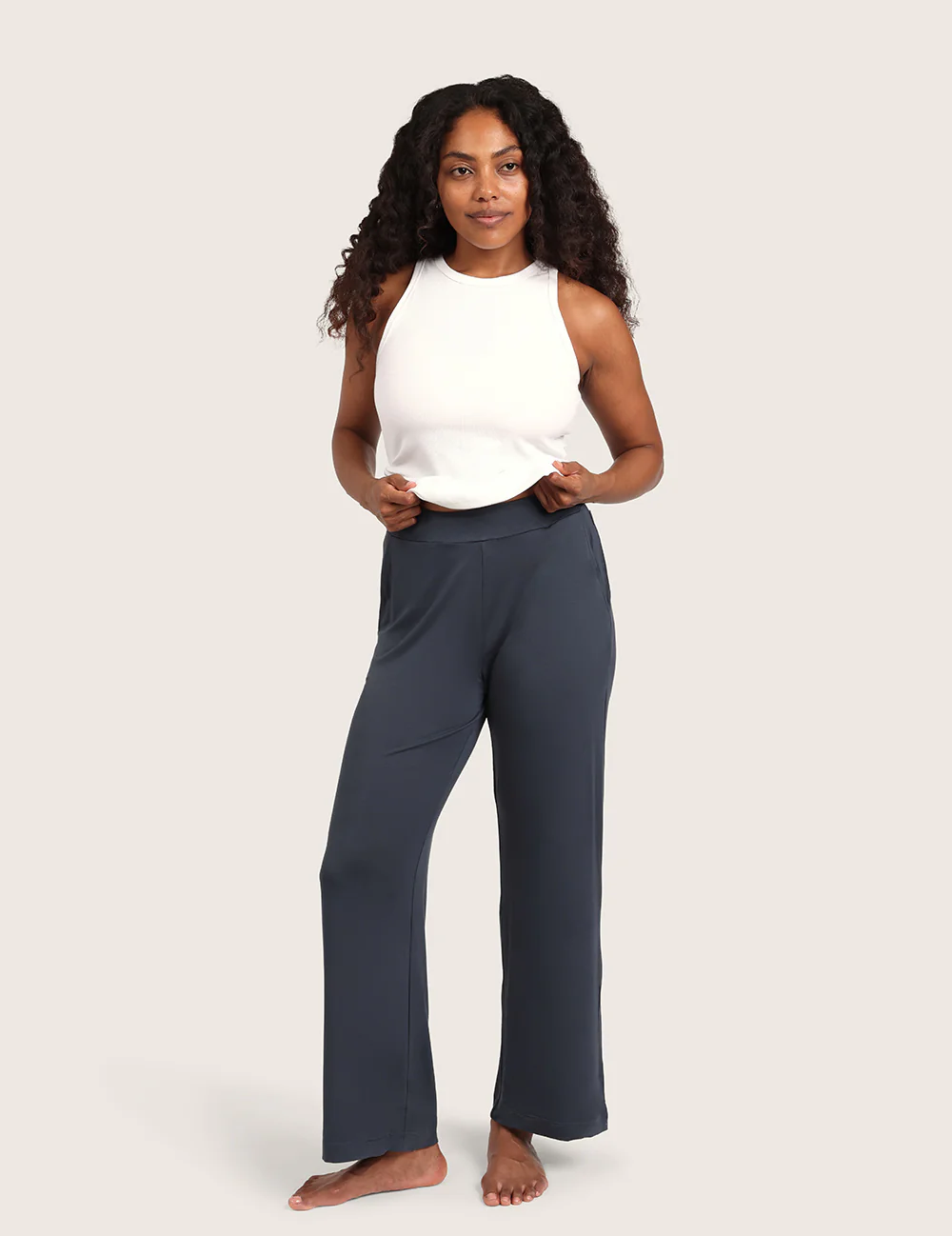 Downtime Lounge Bukser med Brede Ben