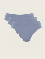 3-Pack Classic Bikini - Dusty Blue