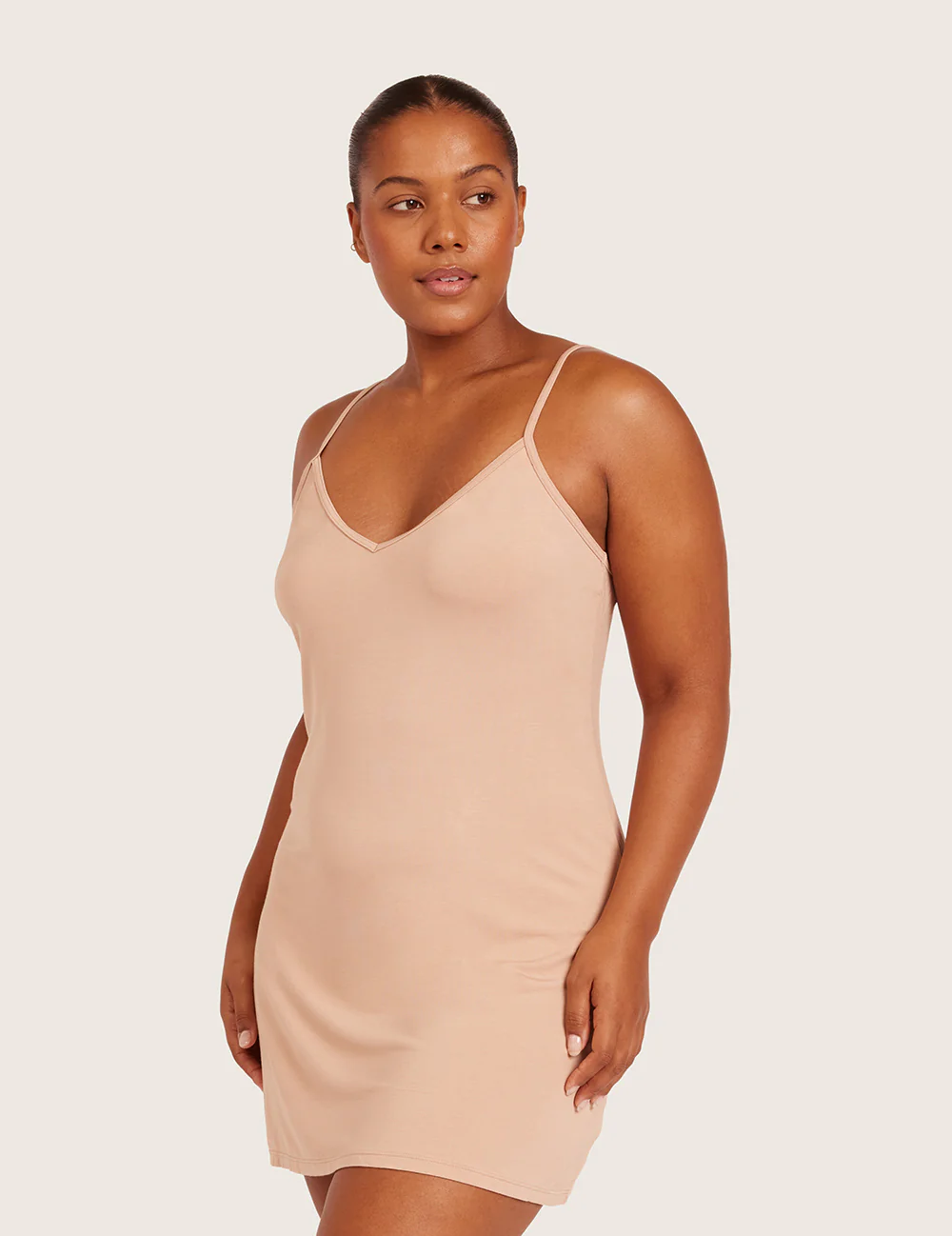 Basis Underkjole med V-hals