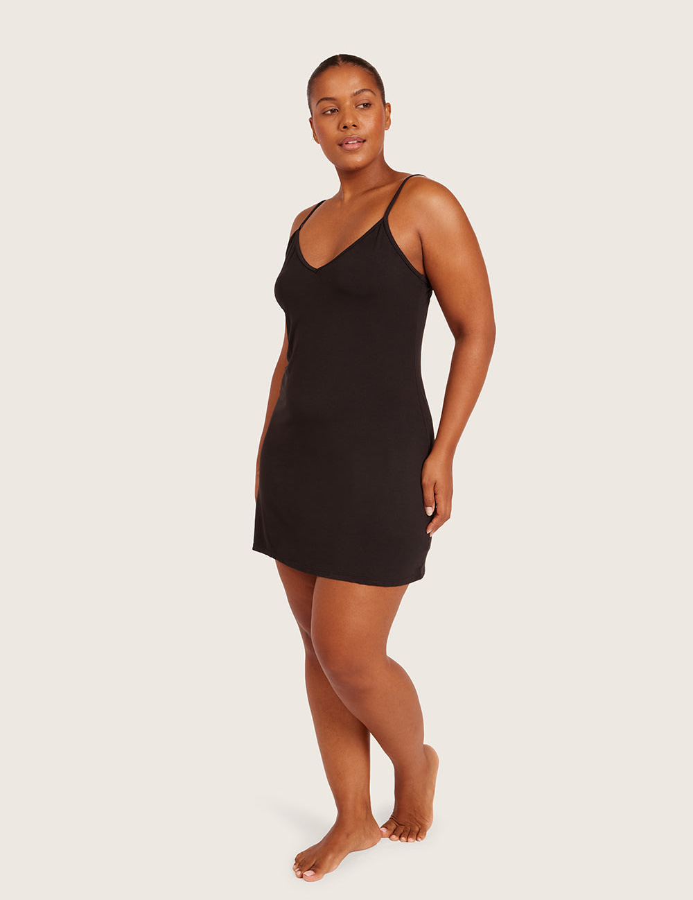 Basis Underkjole med V-hals