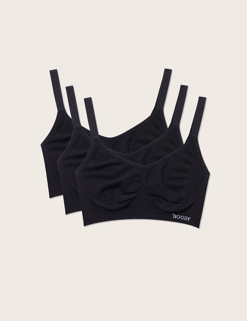 3-Pack Full Bust Wireless Bra