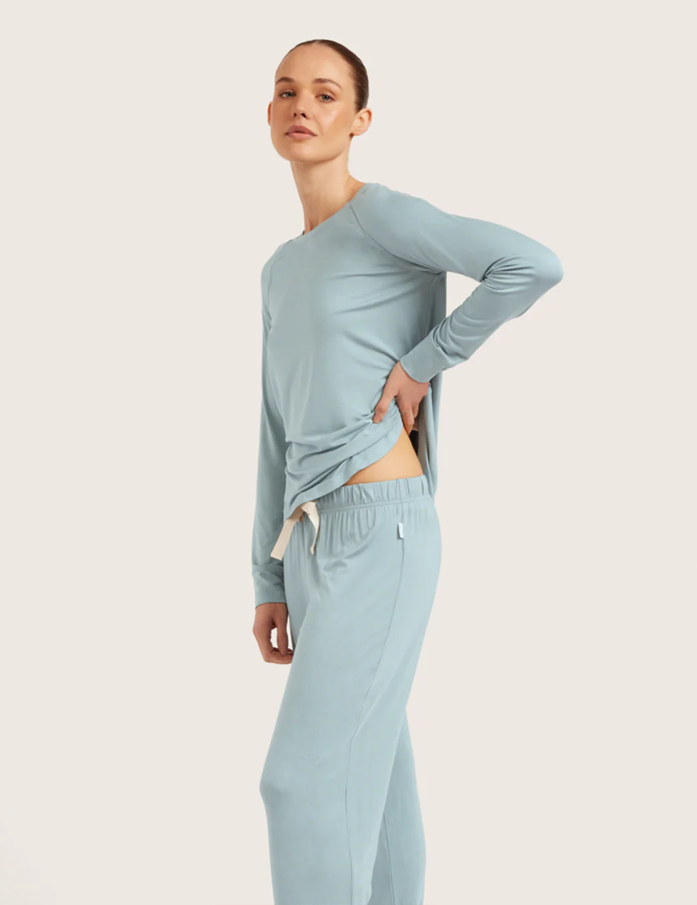 Goodnight Sleep Pants - Mineral Blue