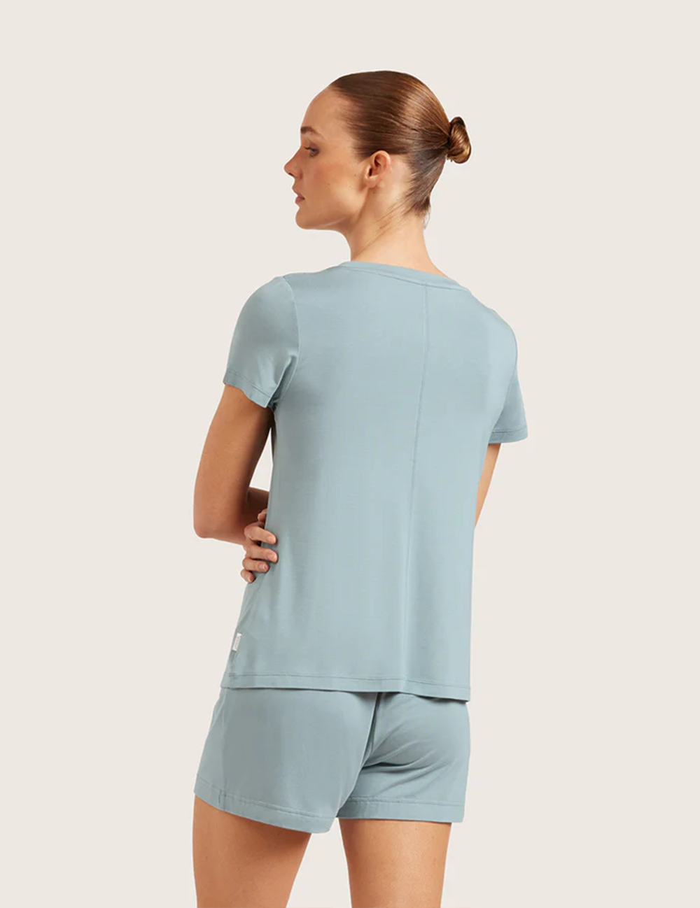 Goodnight Sleep Tee - Mineral Blue