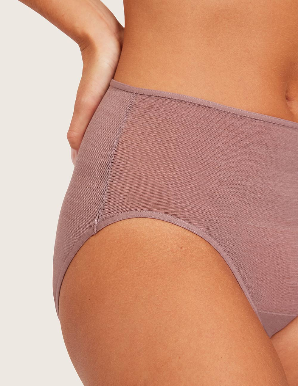 FreeMesh™ High Cut Maxi Trusse - Mauve
