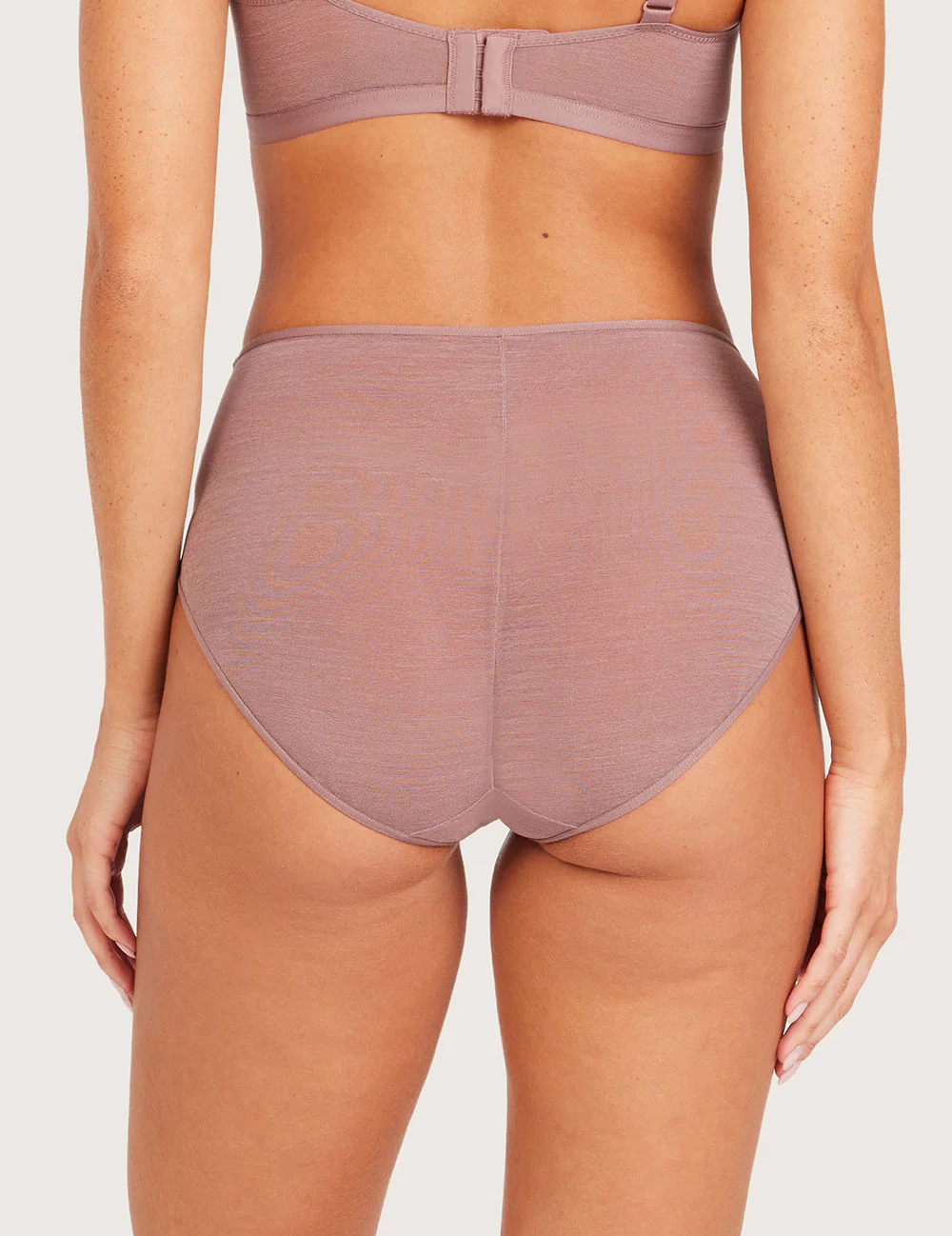 FreeMesh™ High Cut Maxi Trusse - Mauve