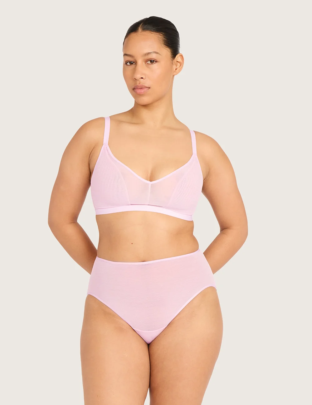 FreeMesh® High Cut Maxi Trusse - Pink Sorbet