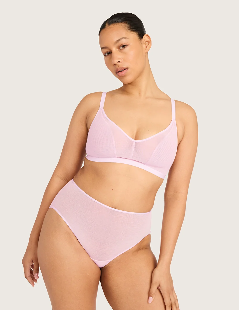 FreeMesh® High Cut Maxi Trusse - Pink Sorbet