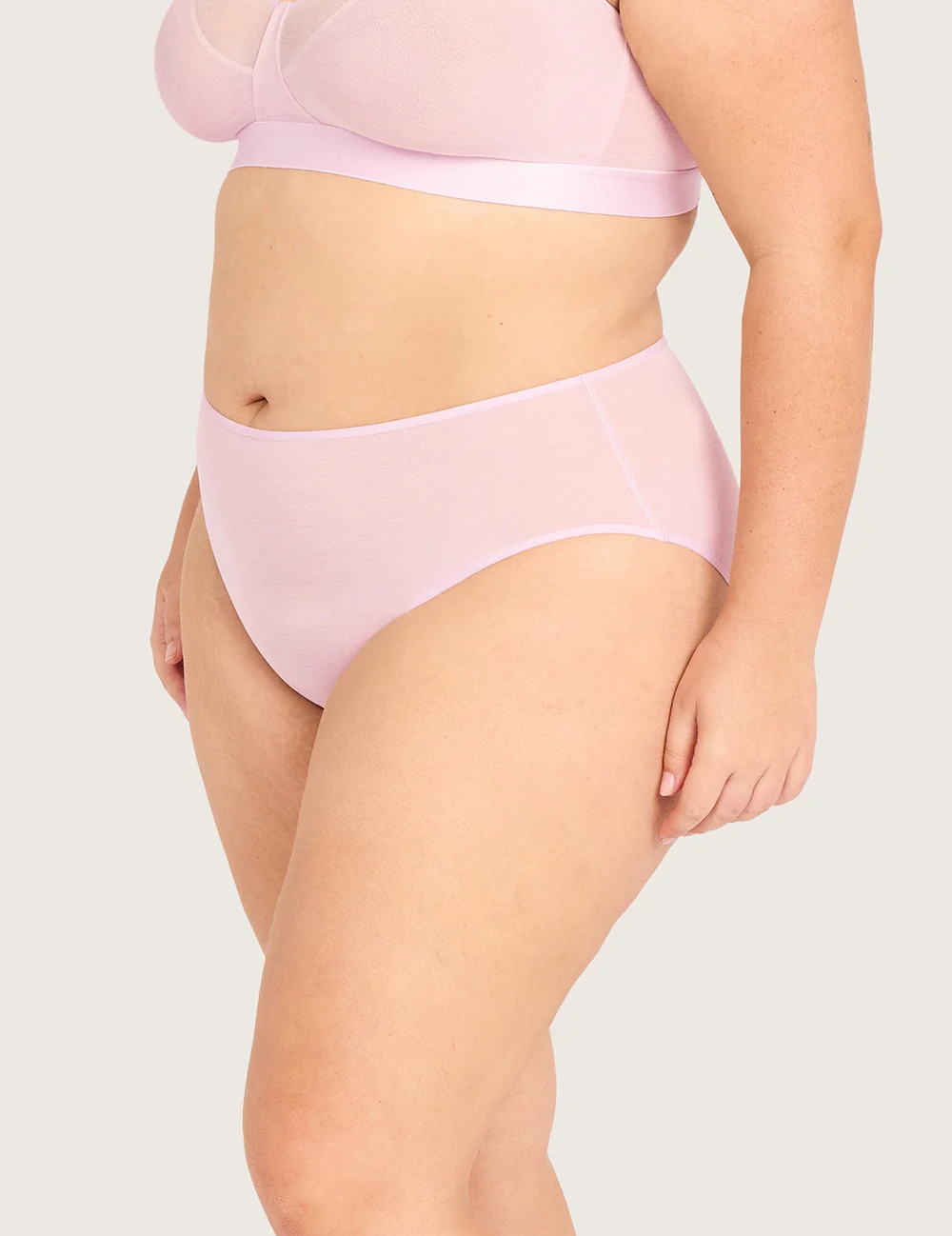 FreeMesh® High Cut Maxi Trusse - Pink Sorbet