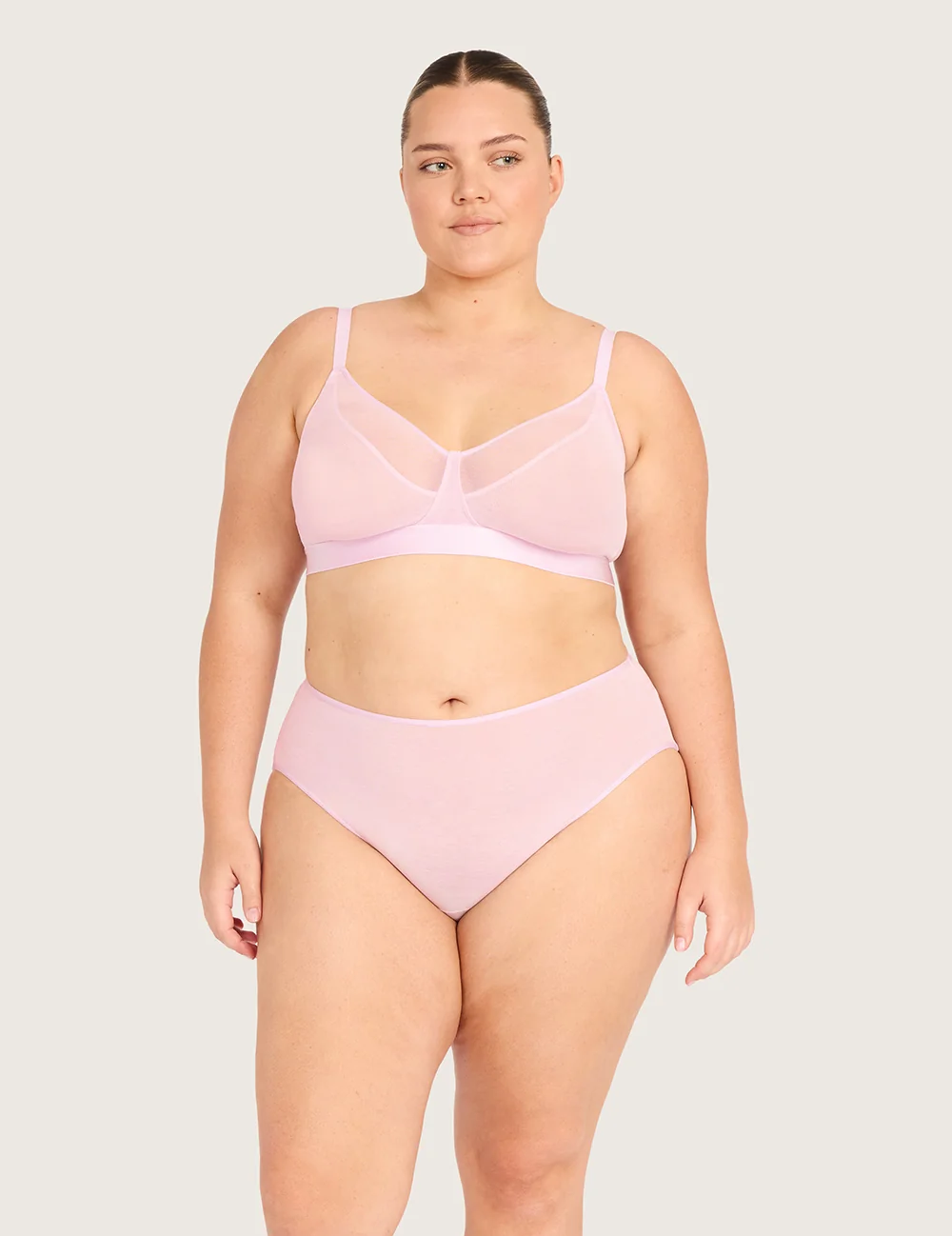 FreeMesh® High Cut Maxi Trusse - Pink Sorbet