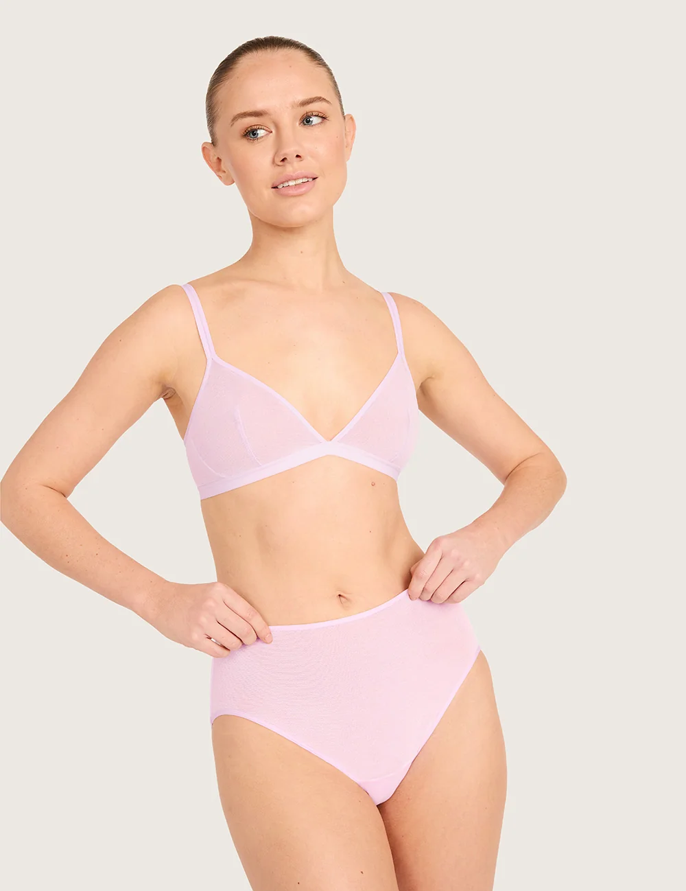FreeMesh® High Cut Maxi Trusse - Pink Sorbet