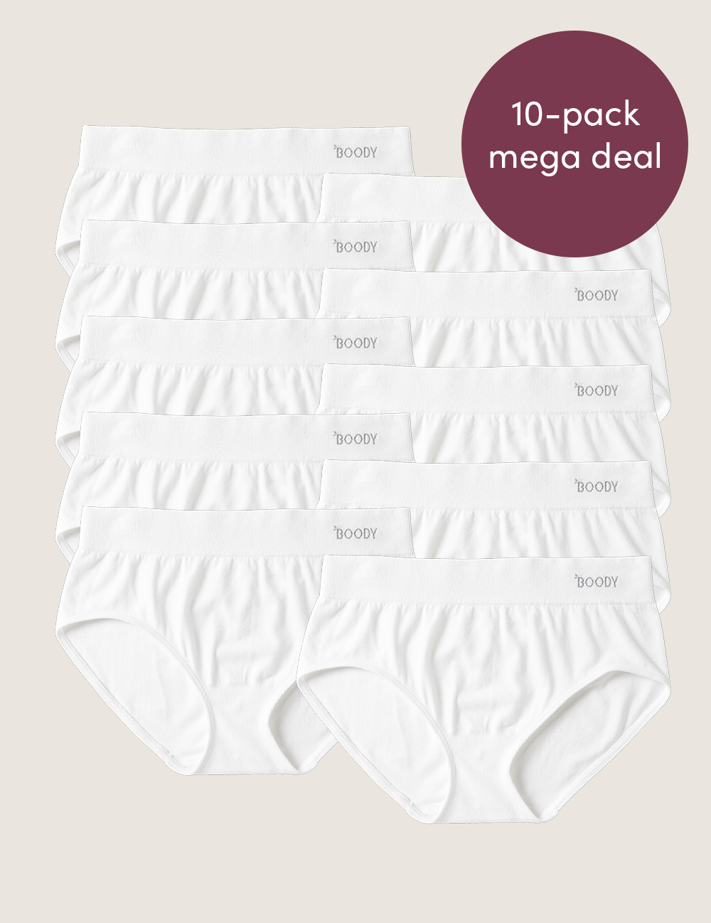 10-Pack Midi Brief