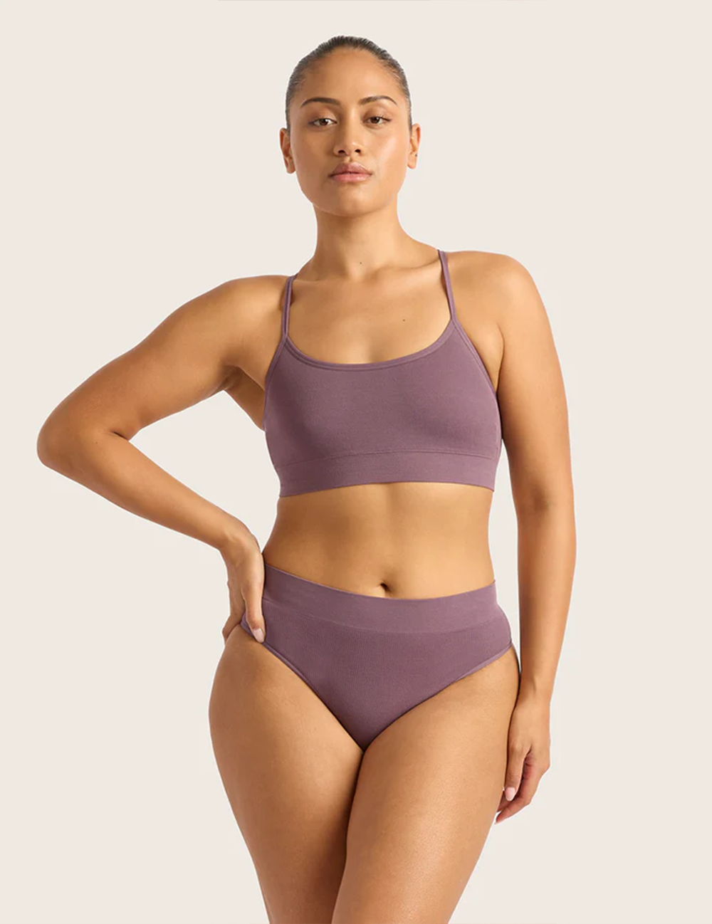 3-Pack LYOLYTE® High Waist G-String - Wisteria