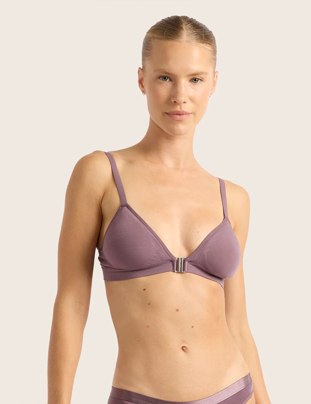 2-Pack LYOLYTE® Padded Bralette - Wisteria