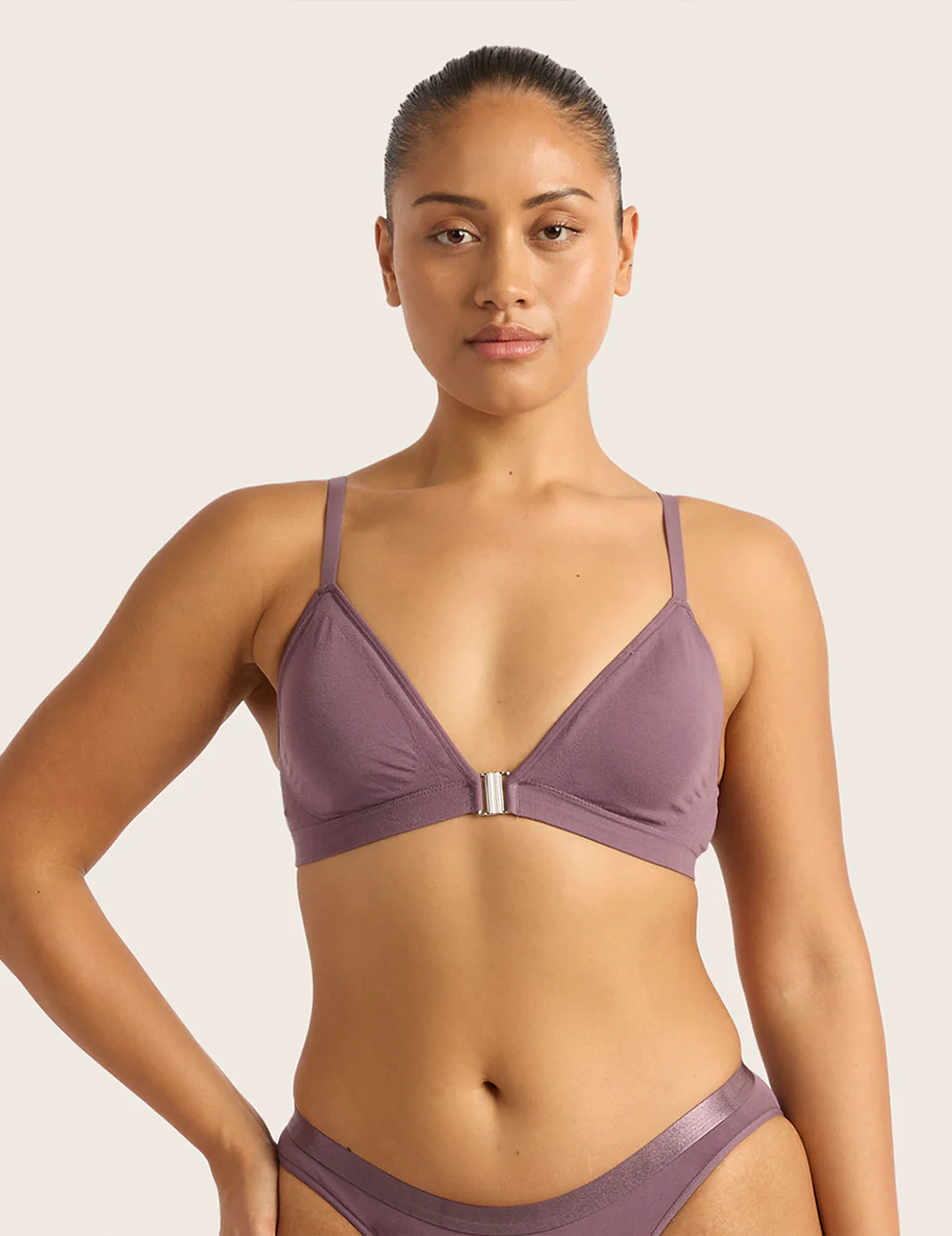 2-Pack LYOLYTE® Padded Bralette - Wisteria