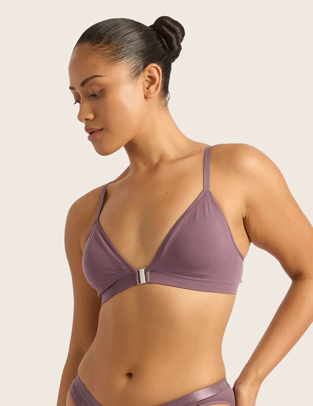2-Pack LYOLYTE® Padded Bralette - Wisteria