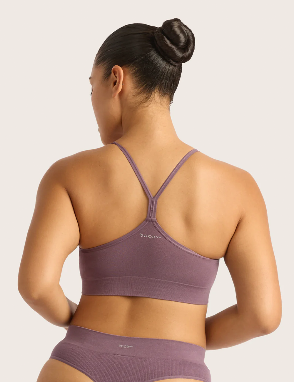 2-Pack LYOLYTE® Racerback Bralette - Wisteria