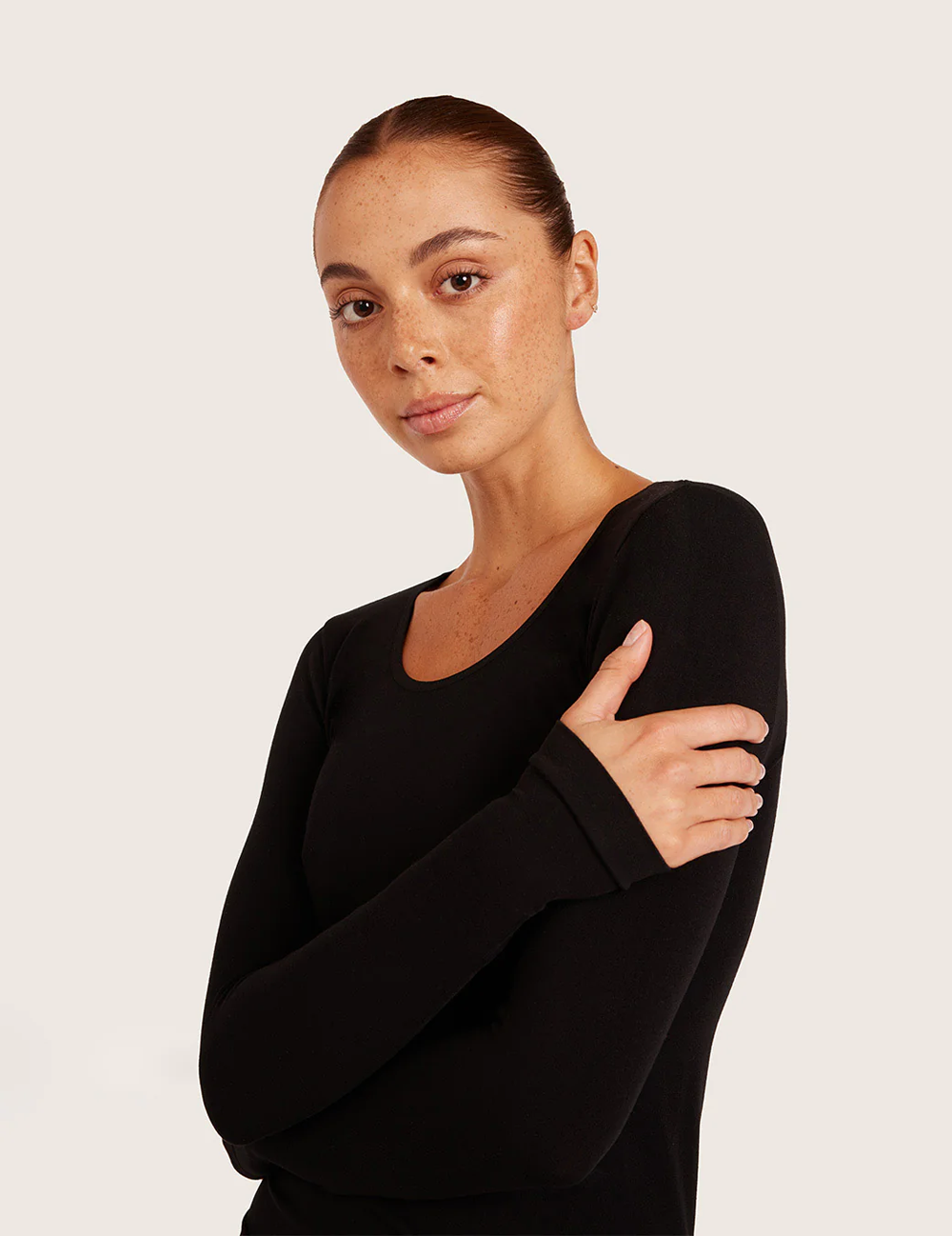 Basis Langærmet Top