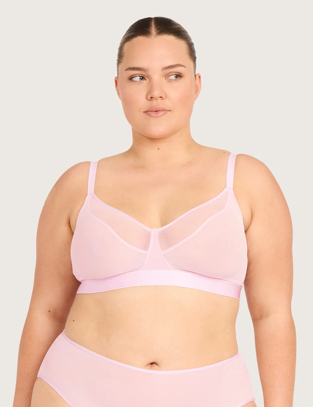 FreeMesh® BH Uden Bøjle - Pink Sorbet