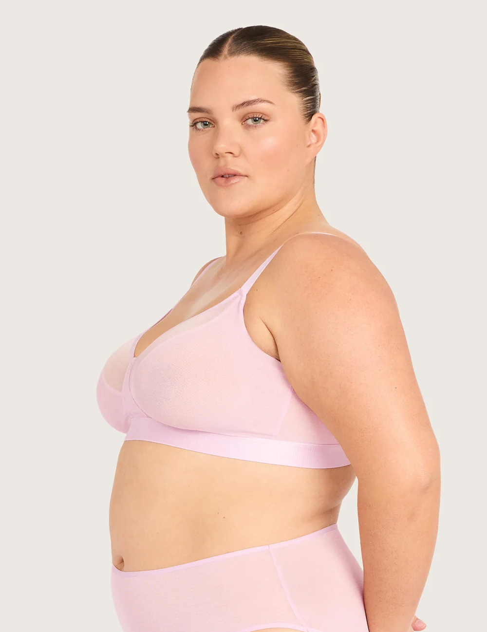 FreeMesh® BH Uden Bøjle - Pink Sorbet
