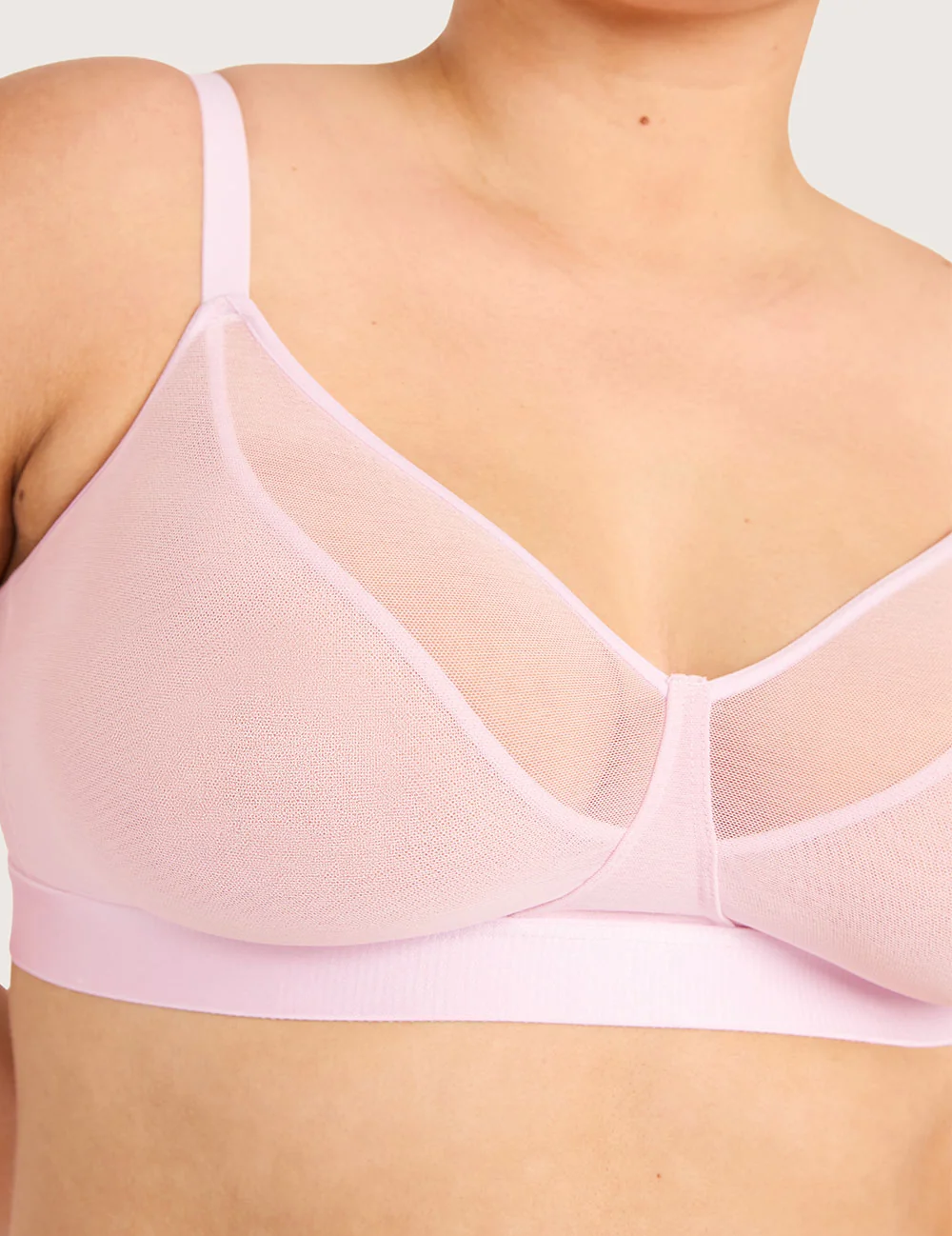 FreeMesh® BH Uden Bøjle - Pink Sorbet