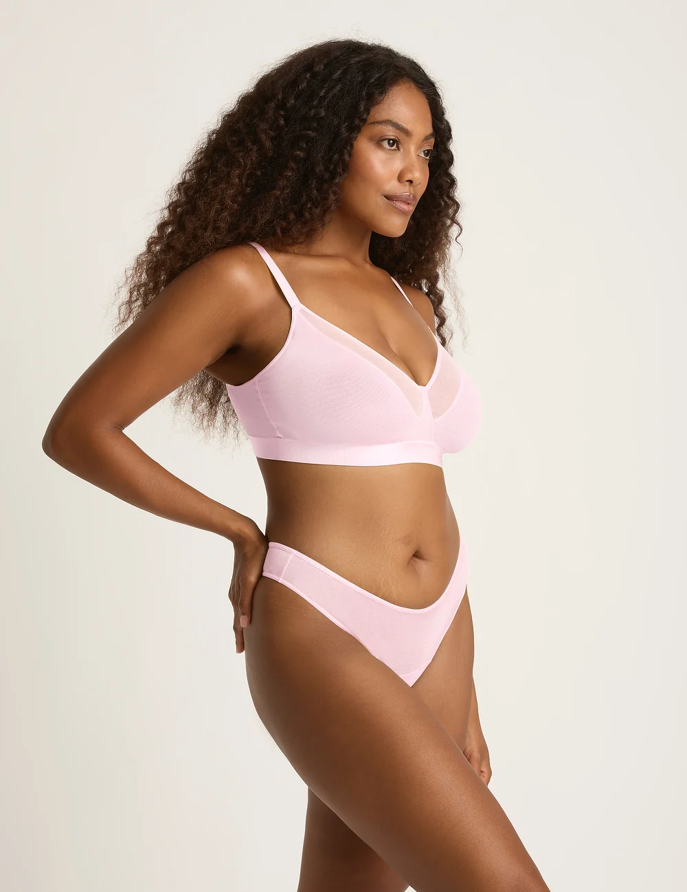 FreeMesh® BH Uden Bøjle - Pink Sorbet