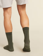 3-Pack Men's Ribbed Crew Socks