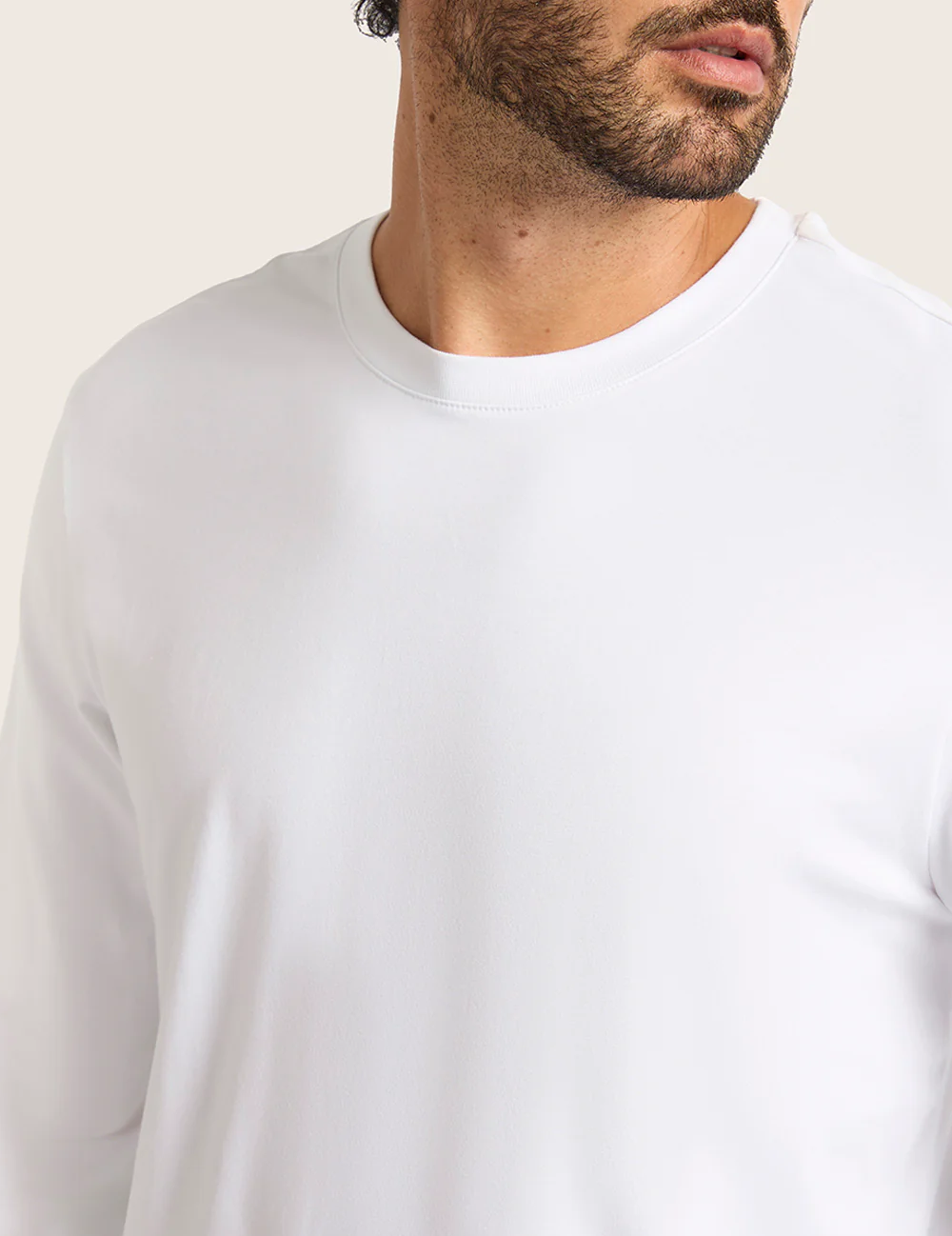 Herre Classic Langærmet T-shirt