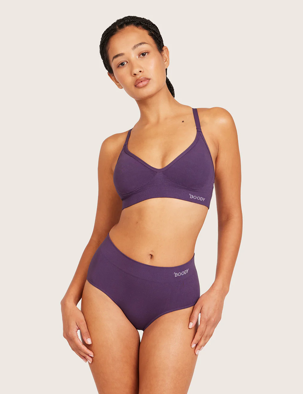 Bambus Midi Trusse - Amethyst