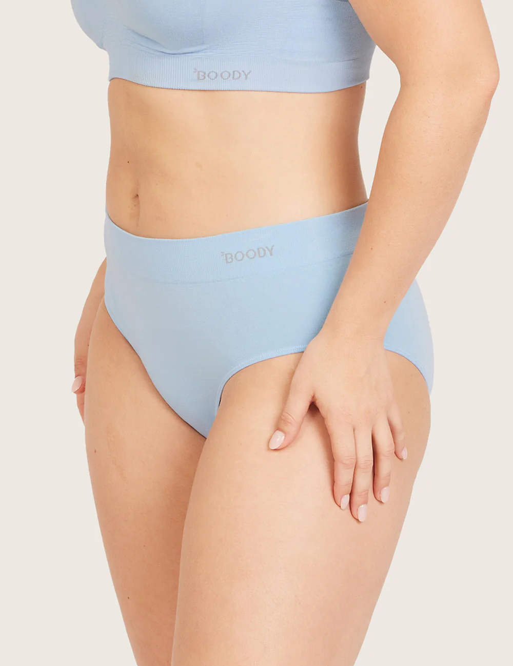 Bambus Midi Trusse - Sky Blue