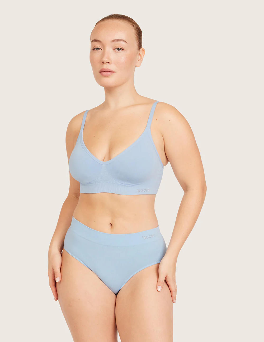 Bambus Midi Trusse - Sky Blue