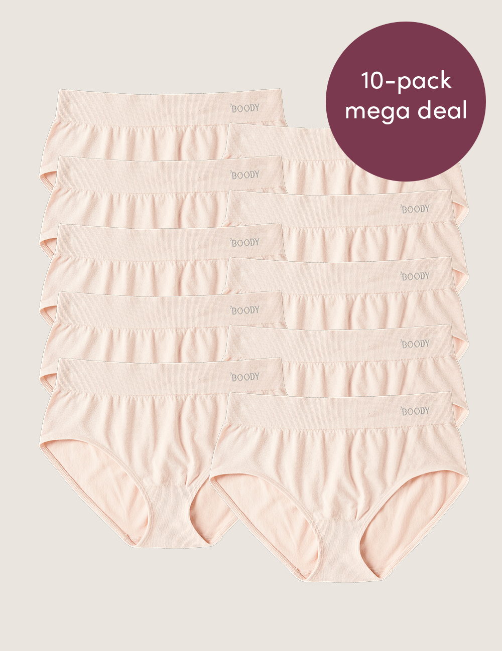 10-Pack Midi Brief