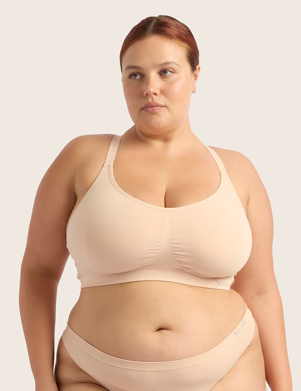 Full Bust Wireless Racerback Bra