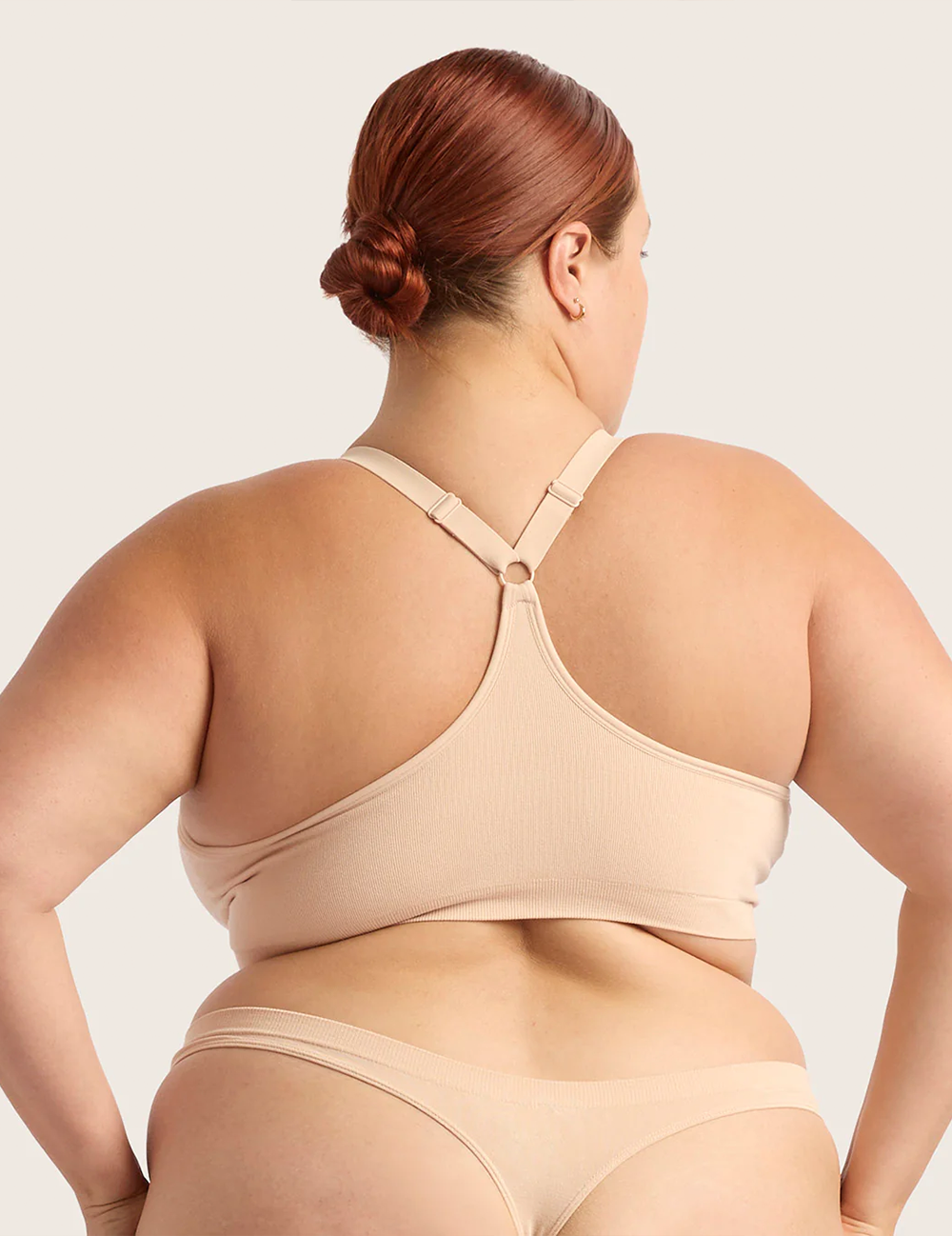 Full Bust Wireless Racerback Bra