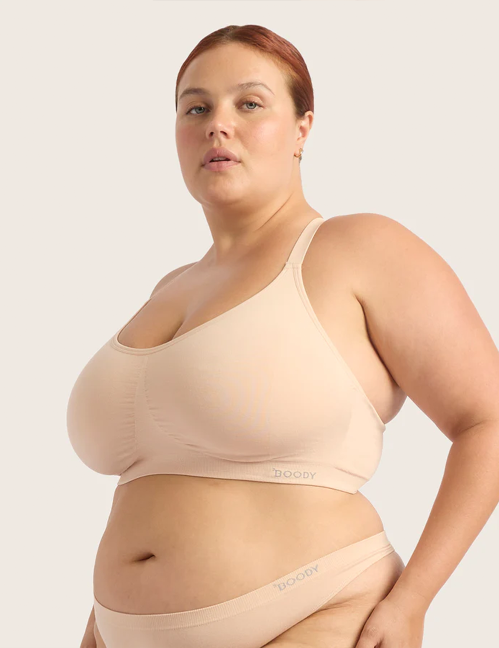 Full Bust Wireless Racerback Bra