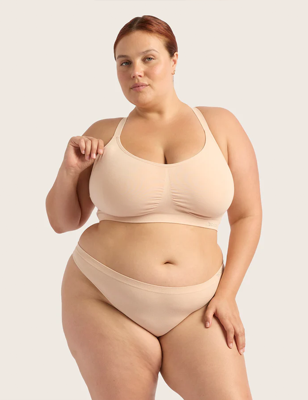 Full Bust Wireless Racerback Bra