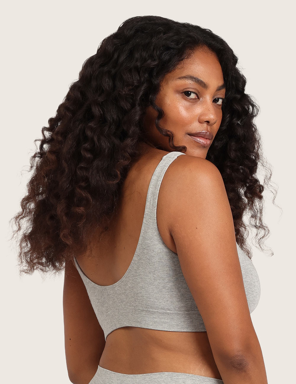 Sømløs Bambus BH med Indlæg