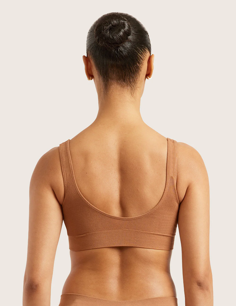 Sømløs Bambus BH med Indlæg