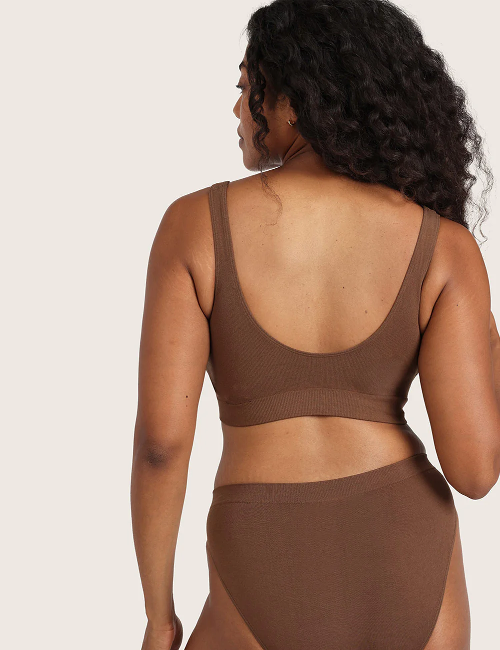 3-Pack Sømløs Bambus BH med Indlæg