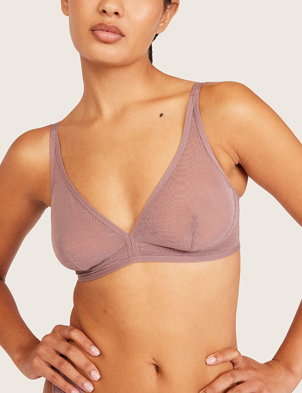 FreeMesh® Plunge BH - Mauve