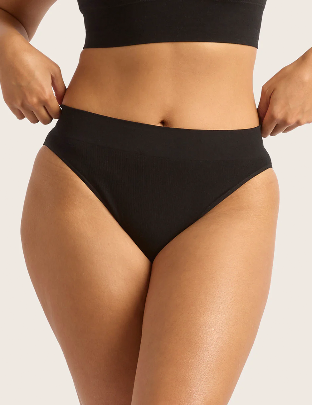 LYOLYTE® Ribbed High Leg Brief